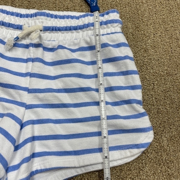 Cat & Jack: Girls Blue / White Stripe Cotton Short, Size M (7/8) - Picture 5 of 6